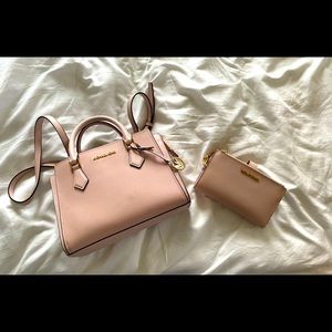 Michael Kors purse and matching wallet